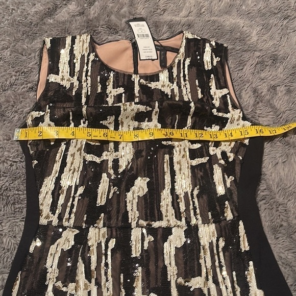 BCBG Maxazria 🔥Sale🔥NWT black dress with sequins - Picture 7 of 9